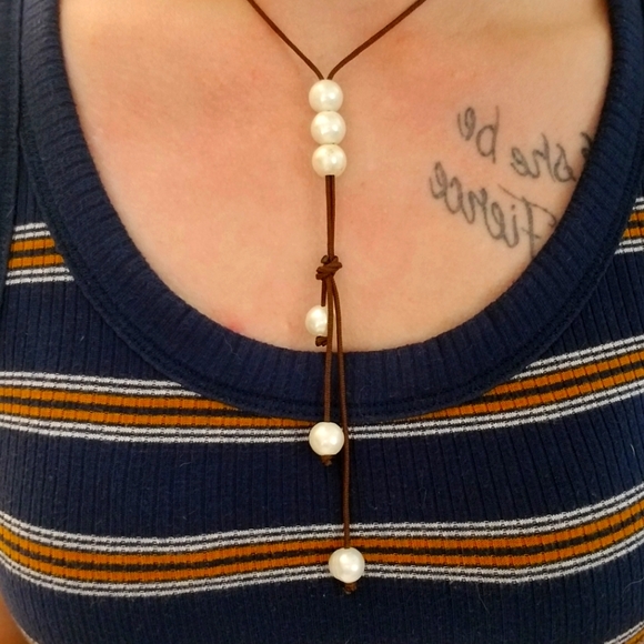 fresh water pearls Jewelry - Fresh pearl necklaces